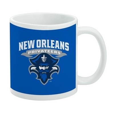 The University of New Orleans Primary Logo Ceramic Coffee Mug Novelty Gift Mugs for Coffee Tea and Hot Drinks 11oz White