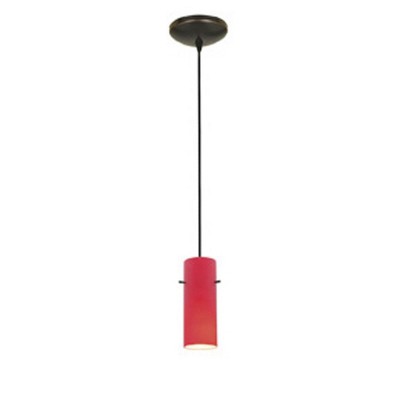 Access Lighting Cylinder 1 - Light Pendant in  Oil Rubbed Bronze