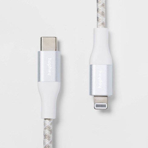 Lightning to USB-C Braided Cable - heyday™ - image 1 of 3