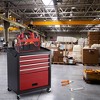 Lirago 4 Drawer Tool Chest Cabinet Rolling Mobile Storage with Locking Wheels and Large Capacity Red - 2 of 4