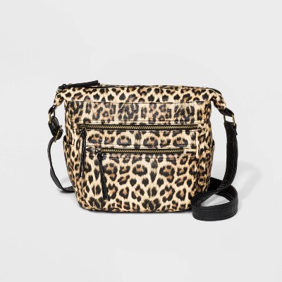 leopard crossbody purse