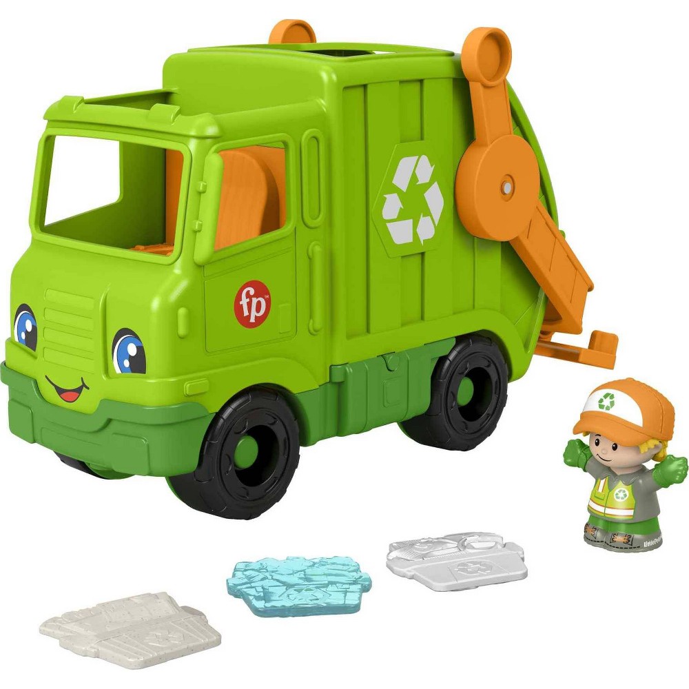 UPC 887961938234 product image for Fisher-Price Little People Recycling Truck | upcitemdb.com