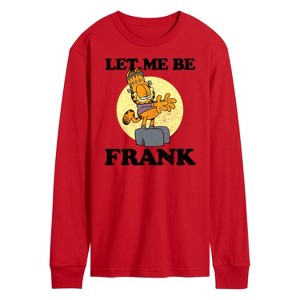 Men's - Garfield - Let Me Be Frank Long Sleeve Graphic T-Shirt - 1 of 3