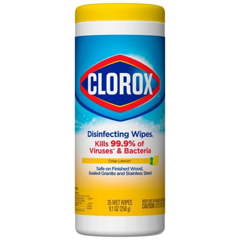 Clorox Disinfecting Wipes Bleach Free Cleaning Wipes Crisp Lemon