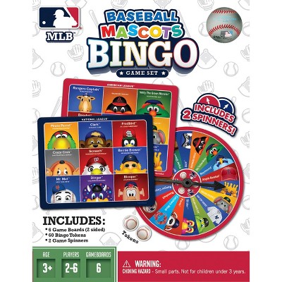 Masterpieces Kids Games Mlb Mascots Bingo Game Target
