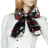 Slickblue Colorful Paisley Silk Scarf – Lightweight, Soft & Chic Fashion Accessory for Women, 2 Sizes - 2 of 3
