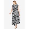 Woman Within Women's Plus Size Pintucked Sleeveless Dress - 3 of 4