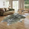 Faux Cowhide Rug 61x74.8 Inch, Western Animal Skin Carpet for Living Room Bedroom, Cowboy Cowgirl Home Decor - 4 of 4
