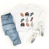 Simply Sage Market Women's Football Collage Short Sleeve Graphic Tee - 2 of 4
