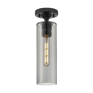 Crown Point - 1 Light Flush Mount In Industrial Style-15 Inches Tall and 3.88 Inches Wide - 1 of 1