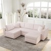 CAVINAS Soft Modular Sectional Sofa, Modern & Plush Sectional Couches -Living Room Furniture Loveseat Sofa for Bedroom, Living Room - 2 of 4