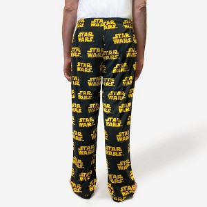 Men's Star Wars Pajama Pants - Black - 1 of 4