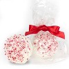 12 Pcs Christmas Hot Chocolate Bombs White Chocolate With Crushed Peppermint - Joy - 2 of 2