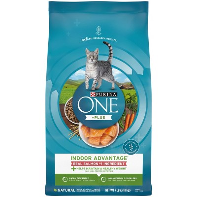 Purina ONE Indoor Advantage Real Salmon Dry Cat Food