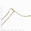 Black Bow Jewelry 1.3mm 14k Yellow Gold Adjustable D/C Wheat Chain Necklace, 22 Inch - 2 of 4