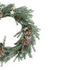 Northlight Classic Pine with Pine Cones and Stars Artificial Christmas Wreath - 13" - Unlit - 2 of 3