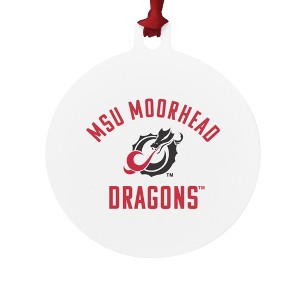 Minnesota State University Moorhead Dragons Aluminum Holiday Christmas Tree Ornament - 1 of 4