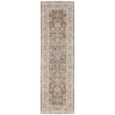 Oriental Weavers Maharaja 040M1 Beige/ Grey Indoor Area Rug - 2'3" x 7'6"