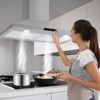 Acekool Convertible Stainless Steel Wall Mount Range Hood - 2 of 4