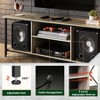 GALAXHERO TV Stand for 65 Inch TVs, 55" Industrial TV Console with Open Shelf, Entertainment Center for Living Room - 4 of 4