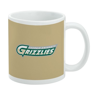 Georgia Gwinnett College Secondary Logo Ceramic Coffee Mug Novelty Gift Mugs for Coffee Tea and Hot Drinks 11oz White