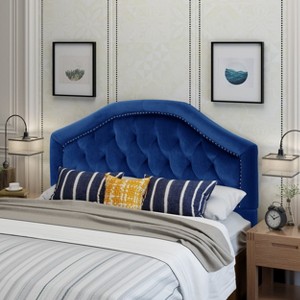 Queen/Full Killian Headboard Modern and Contemporary Upholstered Fabric Headboard-Christopher Knight Home - 1 of 4