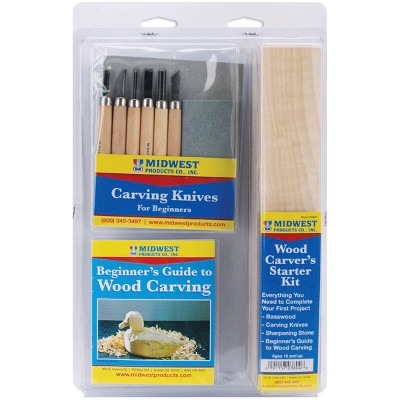 Wood Carver's Starter Kit-8/pkg : Target