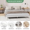 Universal Metal Bed Frame with Storage - Heavy Duty Platform for Twin/Full/Queen/King, No Box Spring - 2 of 4