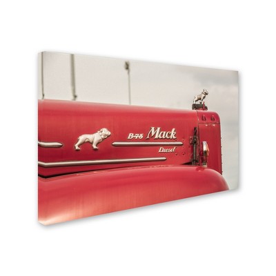 Trademark Fine Art -Jason Shaffer 'Mack Truck 2' Canvas Art