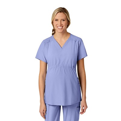 Wink W123 Maternity V-Neck Scrub Top