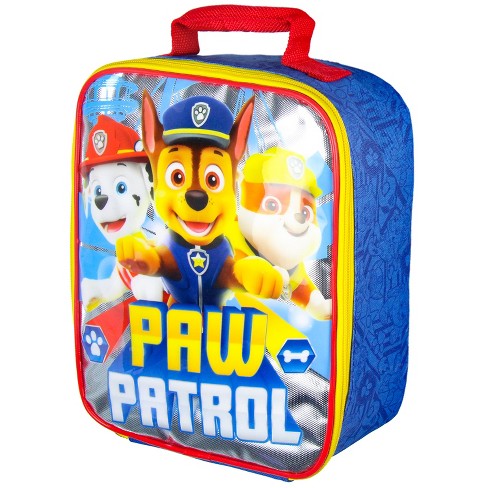 Paw Patrol Lunch Box Chase Marshall Rubble Rectangular Lunch Bag Tote ...
