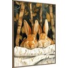 Amanti Art Sleepy Bunny Forest by Justyna Jaszke Framed Canvas Wall Art - 2 of 4