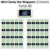 Big Dot of Happiness Kentucky Horse Derby - Mini Candy Bar Wrappers, Round Candy Stickers & Circle Stickers - Party Candy Favor Sticker Kit - 304 Pcs - 3 of 4