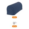 Unique Bargains Stretchy Anti-Slip Sofa Couch Armchair Covers with Pins 2 Pcs - 3 of 4