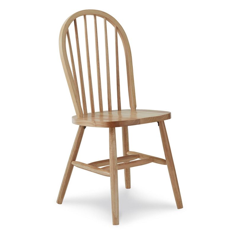 Windsor High Spindle Back Armless Chair - International Concepts, 3 of 7