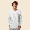 Dalix UFO Embroidered Cotton Classic Fit Long Sleeve Crewneck Tee Shirt Mens - 3 of 4