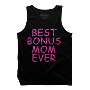 Men's Design By Humans Best Bonus Mom Ever Stepmom Love By MeowShop Tank Top - 1 of 2