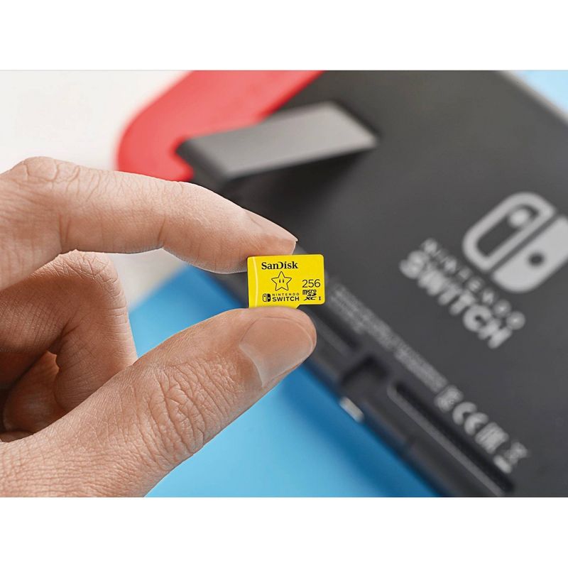 SanDisk 256GB microSDXC Memory Card, Licensed for Nintendo Switch, 4 of 9