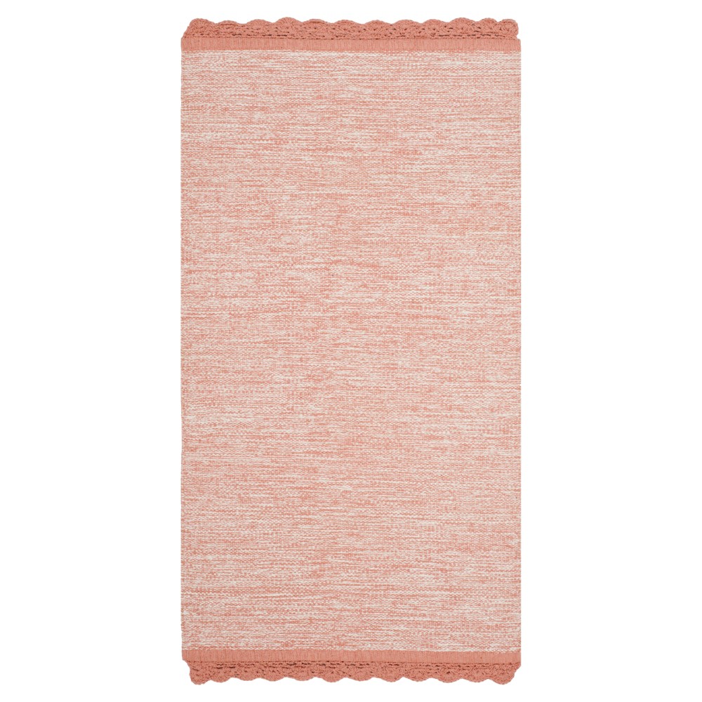 Peach Spacedye Design Woven Area Rug 5'x8' - Safavieh