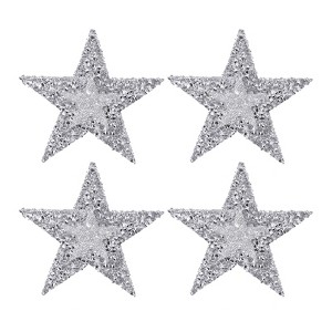 Unique Bargains Star Rhinestone Patches Sew/Iron on Applique Patches - 1 of 4