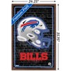Trends International NFL Buffalo Bills - Neon Helmet 23 Framed Wall Poster Prints - 3 of 4