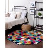 Unique Loom Azalea Collection Area Rug - Holly (' " x ' "  ) - 4 of 4