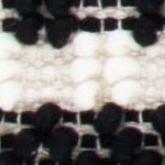 black/ivory