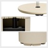 Maggift Umbrella Bases whit 2.4" Hole, Umbrella Side Table for Patio, Fit 38/48mm Poles, Poolside Picnic - 4 of 4