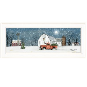 Winter on The Farm by Billy Jacobs, Ready to Hang Framed Print, White Frame - 1 of 1