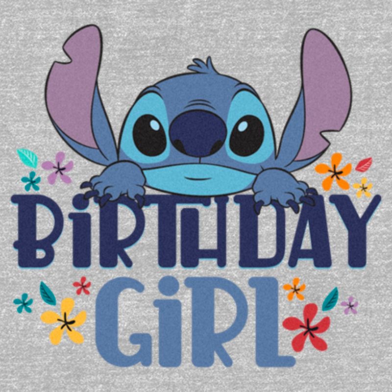 Women's Lilo & Stitch Birthday Girl Stitch T-Shirt, 2 of 5