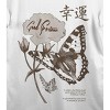 Good Fortune Butterflies Crew Neck Short Sleeve Tofu Women's T-shirt - 2 of 3