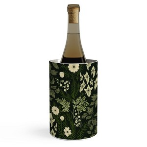 Laura Graves Woodland Nouveau Pattern Forest Wine Chiller - 1 of 2