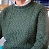 Women's Maeve Mixed Cable Crew Sweater - Alashan Cashmere - 3 of 3