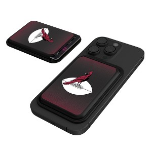 Keyscaper NFL NFC Historic Teams Linen Black Magnetic Credit Card Wallet - 1 of 3